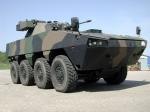 Patria AMV 8x8 with Oto Melara Hitfist 2004 года